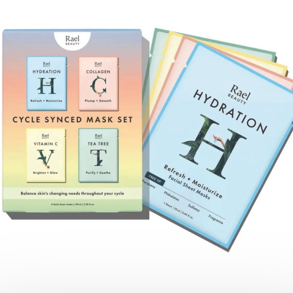 Rael Beauty Cycle Synced Mask - 2 Set Bundle (8 masks)